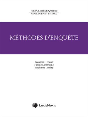 cover image of Thema - Méthodes d'enquête